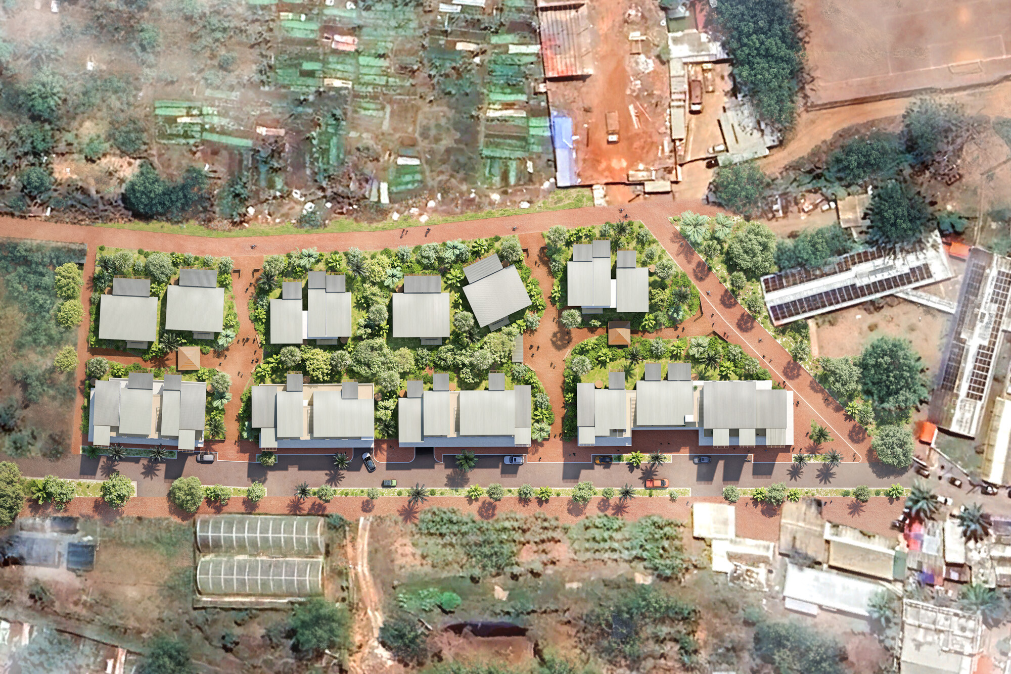 Le verger_Dembeni_Plan masse